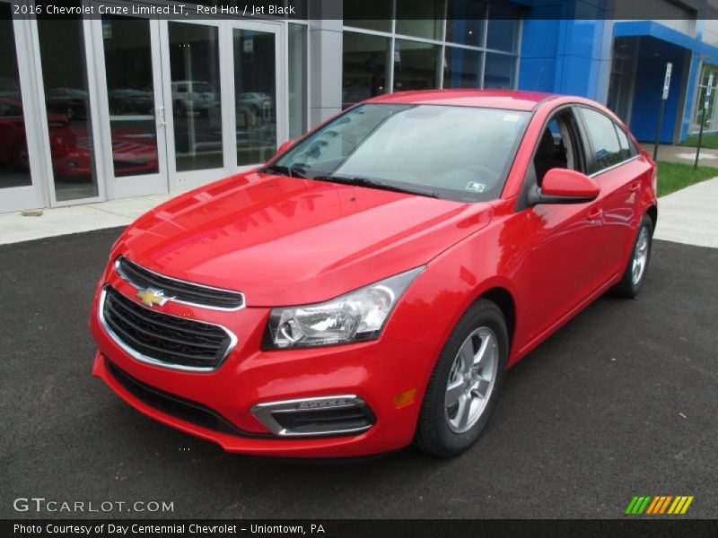 Red Hot / Jet Black 2016 Chevrolet Cruze Limited LT