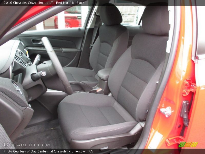 Front Seat of 2016 Cruze Limited LT