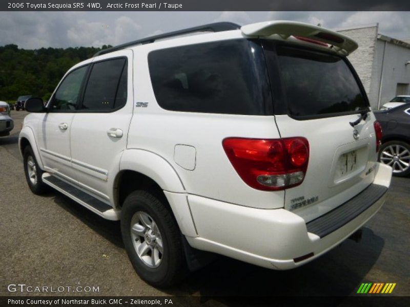 Arctic Frost Pearl / Taupe 2006 Toyota Sequoia SR5 4WD