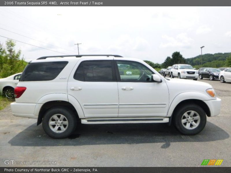 Arctic Frost Pearl / Taupe 2006 Toyota Sequoia SR5 4WD
