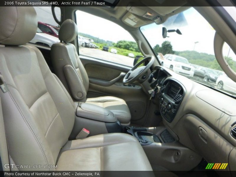Arctic Frost Pearl / Taupe 2006 Toyota Sequoia SR5 4WD