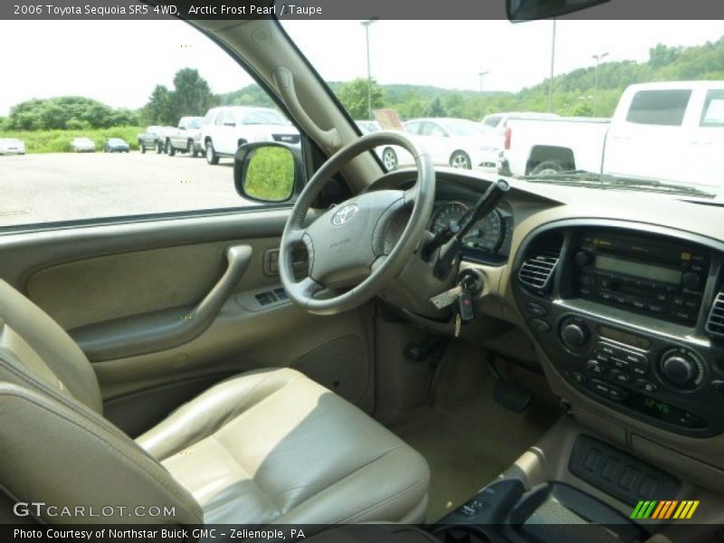 Arctic Frost Pearl / Taupe 2006 Toyota Sequoia SR5 4WD