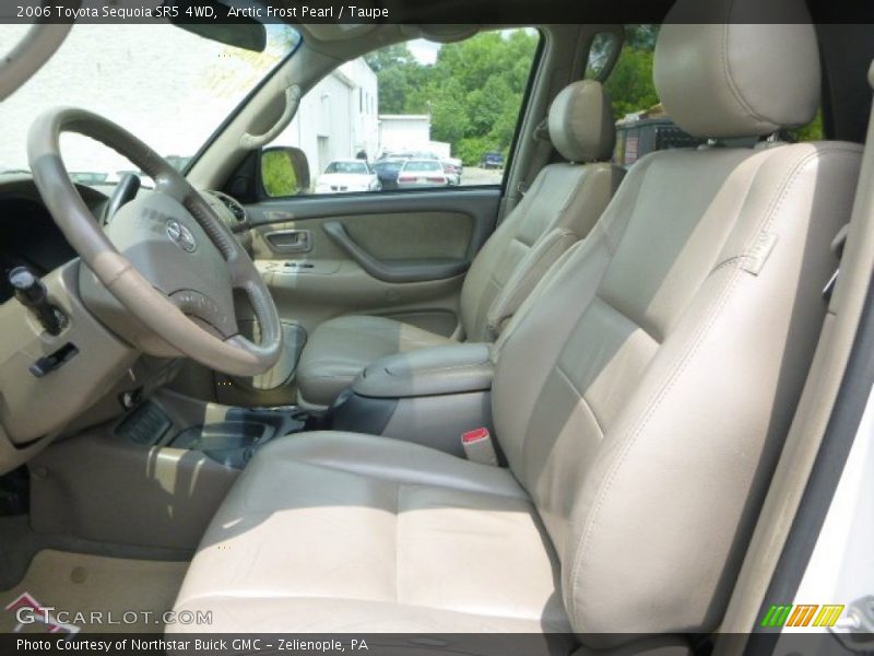 Arctic Frost Pearl / Taupe 2006 Toyota Sequoia SR5 4WD