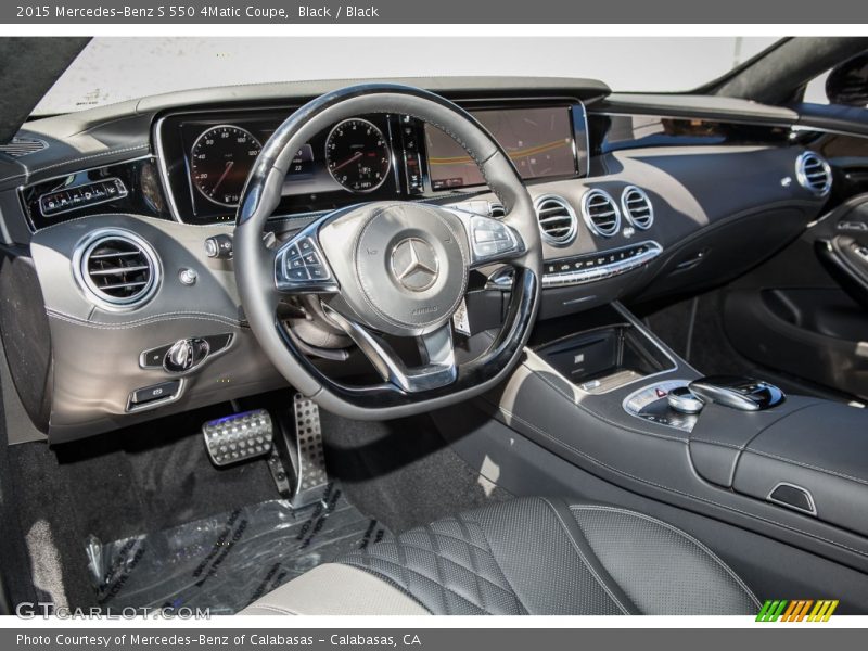 Dashboard of 2015 S 550 4Matic Coupe