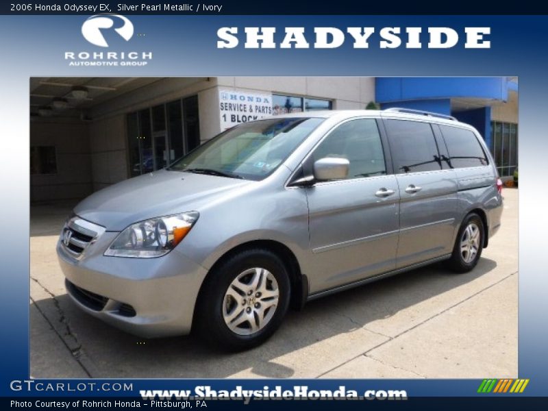 Silver Pearl Metallic / Ivory 2006 Honda Odyssey EX