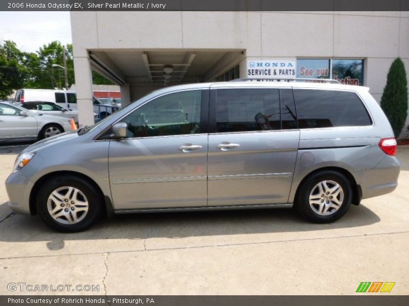 Silver Pearl Metallic / Ivory 2006 Honda Odyssey EX
