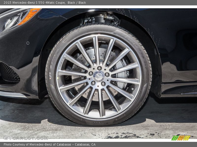  2015 S 550 4Matic Coupe Wheel
