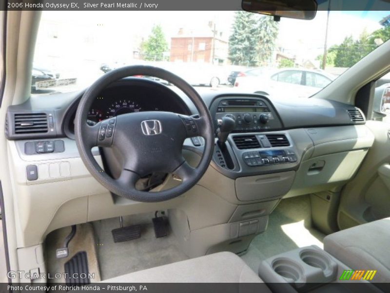 Silver Pearl Metallic / Ivory 2006 Honda Odyssey EX