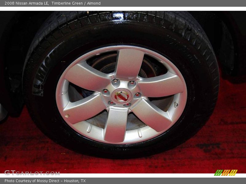 Timberline Green / Almond 2008 Nissan Armada LE