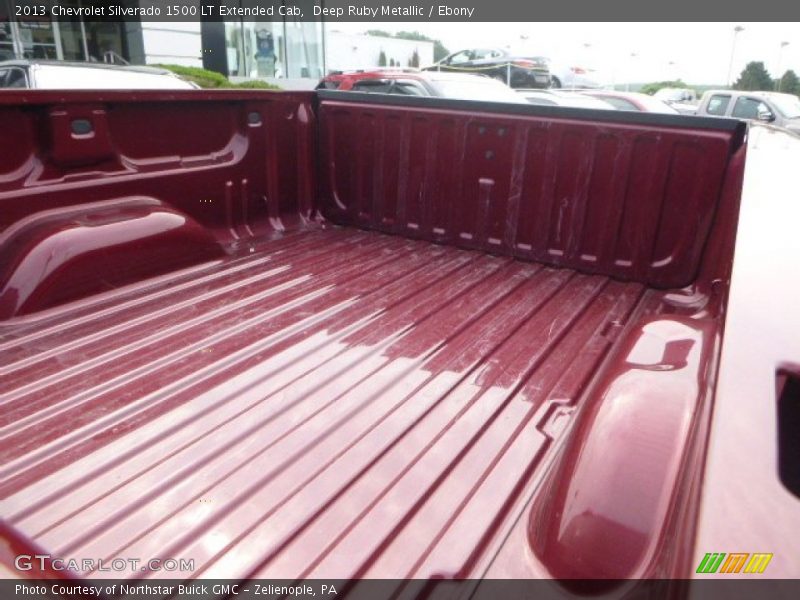 Deep Ruby Metallic / Ebony 2013 Chevrolet Silverado 1500 LT Extended Cab