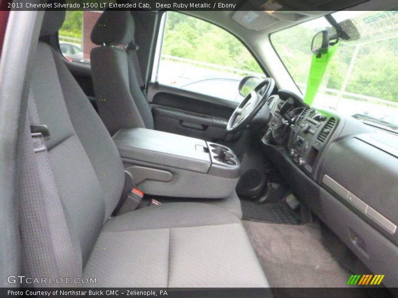 Deep Ruby Metallic / Ebony 2013 Chevrolet Silverado 1500 LT Extended Cab