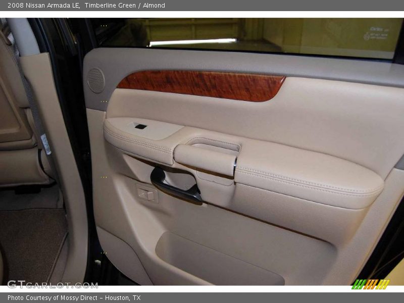 Timberline Green / Almond 2008 Nissan Armada LE