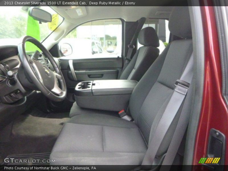 Deep Ruby Metallic / Ebony 2013 Chevrolet Silverado 1500 LT Extended Cab