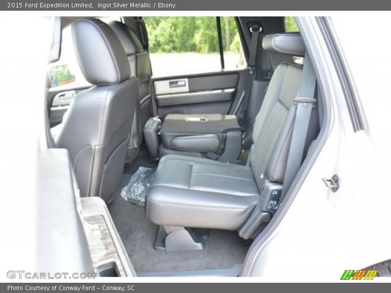 Ingot Silver Metallic / Ebony 2015 Ford Expedition Limited