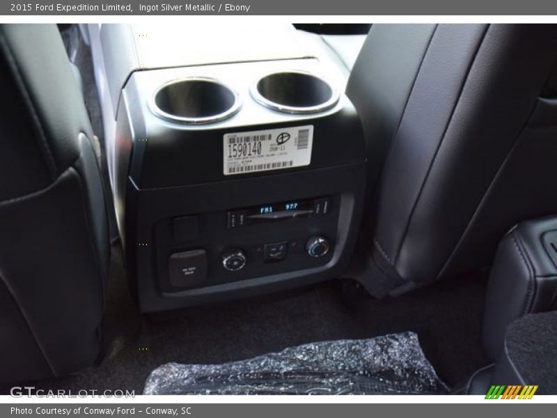 Ingot Silver Metallic / Ebony 2015 Ford Expedition Limited