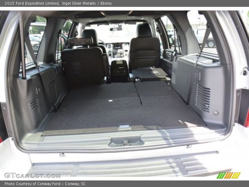 Ingot Silver Metallic / Ebony 2015 Ford Expedition Limited