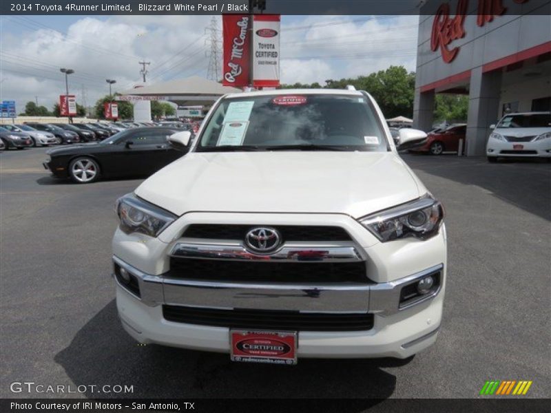 Blizzard White Pearl / Black 2014 Toyota 4Runner Limited