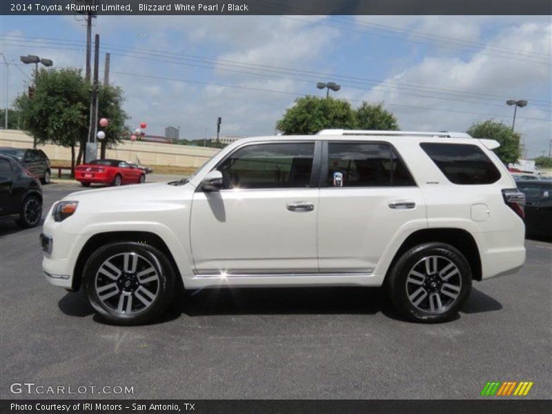 Blizzard White Pearl / Black 2014 Toyota 4Runner Limited