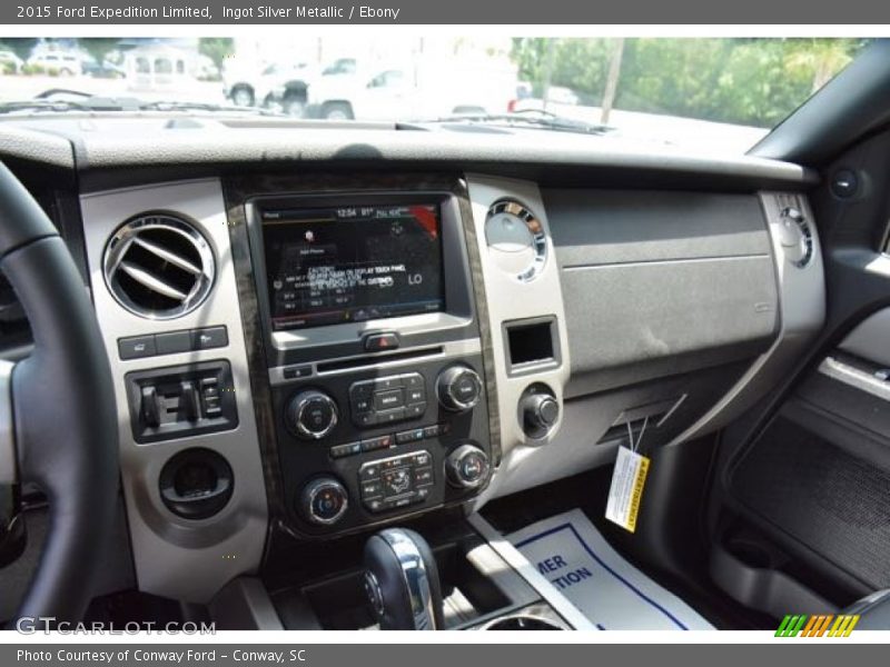 Ingot Silver Metallic / Ebony 2015 Ford Expedition Limited