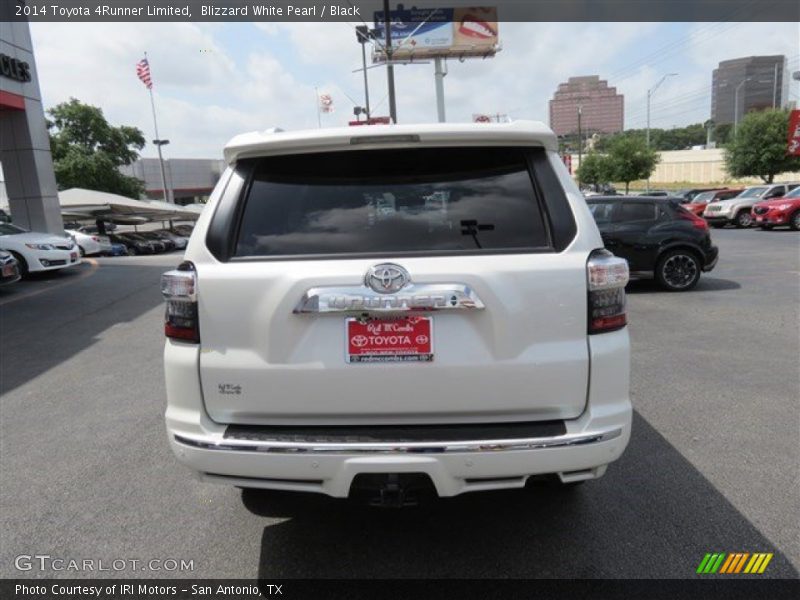 Blizzard White Pearl / Black 2014 Toyota 4Runner Limited