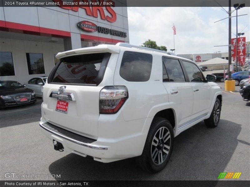 Blizzard White Pearl / Black 2014 Toyota 4Runner Limited