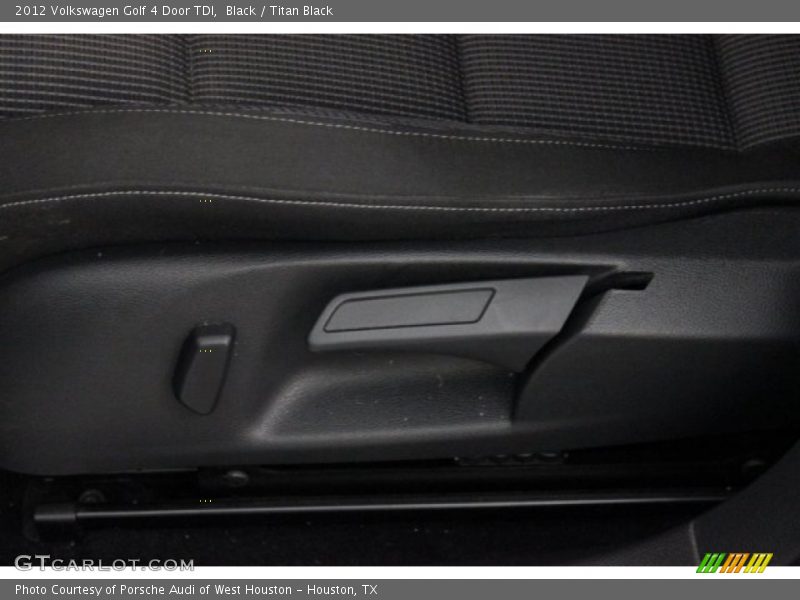 Black / Titan Black 2012 Volkswagen Golf 4 Door TDI