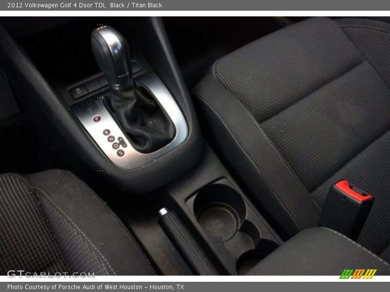 Black / Titan Black 2012 Volkswagen Golf 4 Door TDI