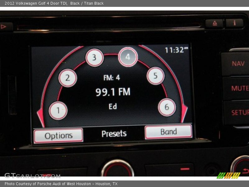 Black / Titan Black 2012 Volkswagen Golf 4 Door TDI