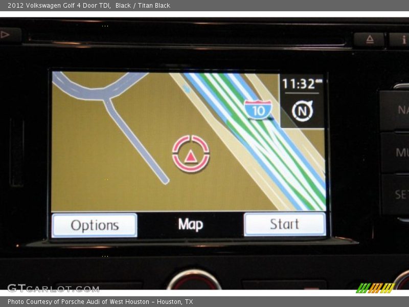 Black / Titan Black 2012 Volkswagen Golf 4 Door TDI