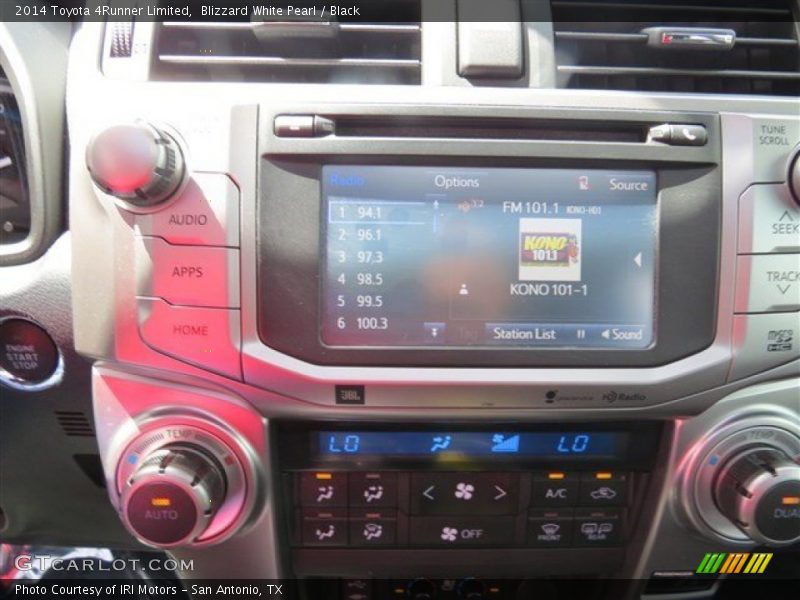 Blizzard White Pearl / Black 2014 Toyota 4Runner Limited