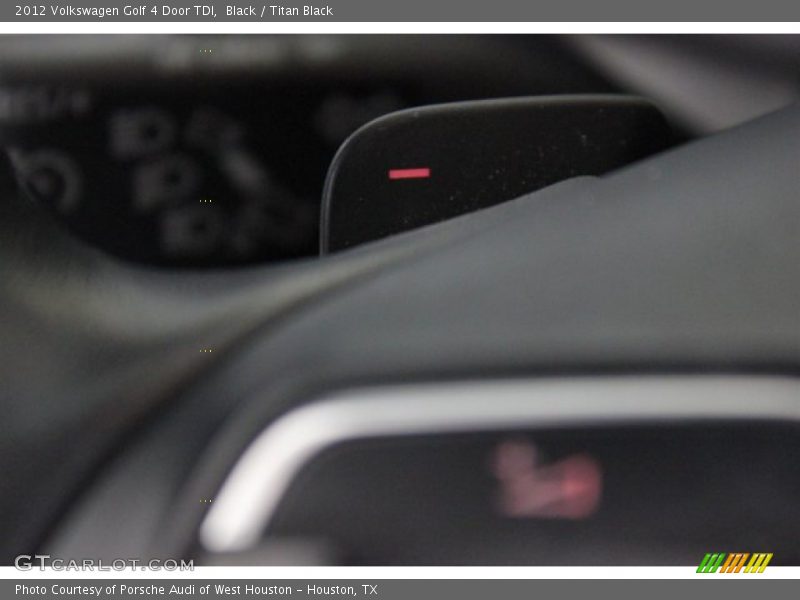 Black / Titan Black 2012 Volkswagen Golf 4 Door TDI