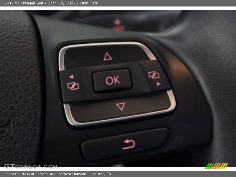 Black / Titan Black 2012 Volkswagen Golf 4 Door TDI