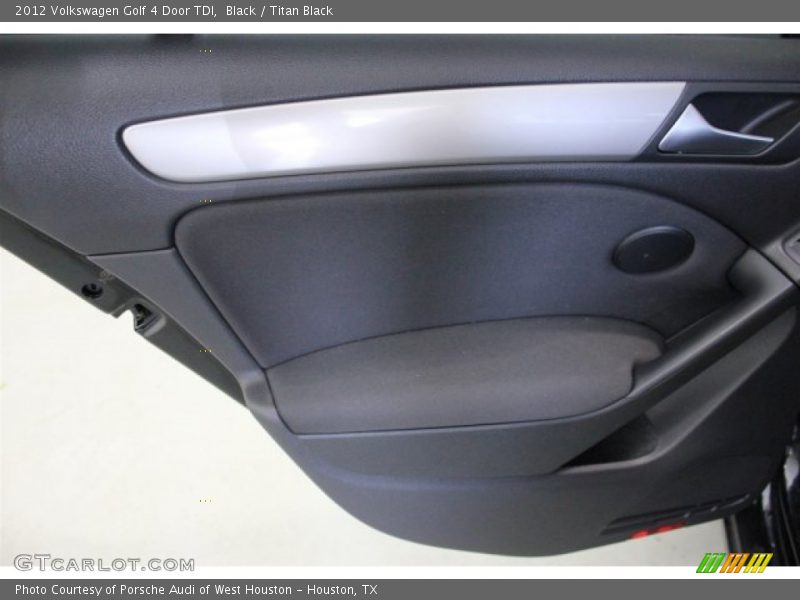 Black / Titan Black 2012 Volkswagen Golf 4 Door TDI