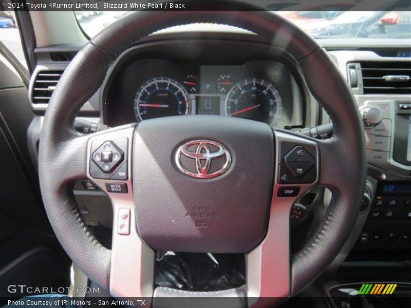 Blizzard White Pearl / Black 2014 Toyota 4Runner Limited