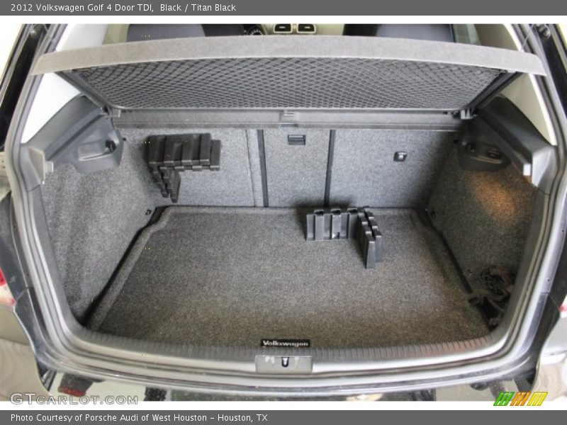 Black / Titan Black 2012 Volkswagen Golf 4 Door TDI