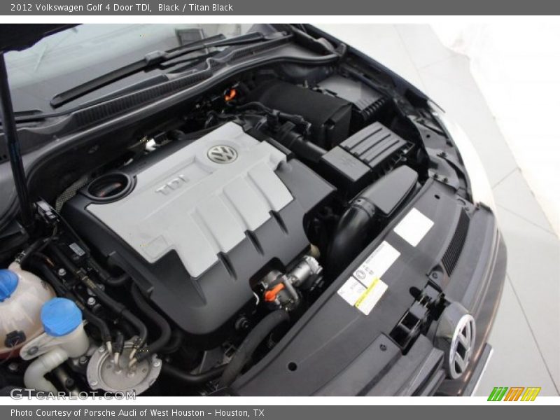 Black / Titan Black 2012 Volkswagen Golf 4 Door TDI