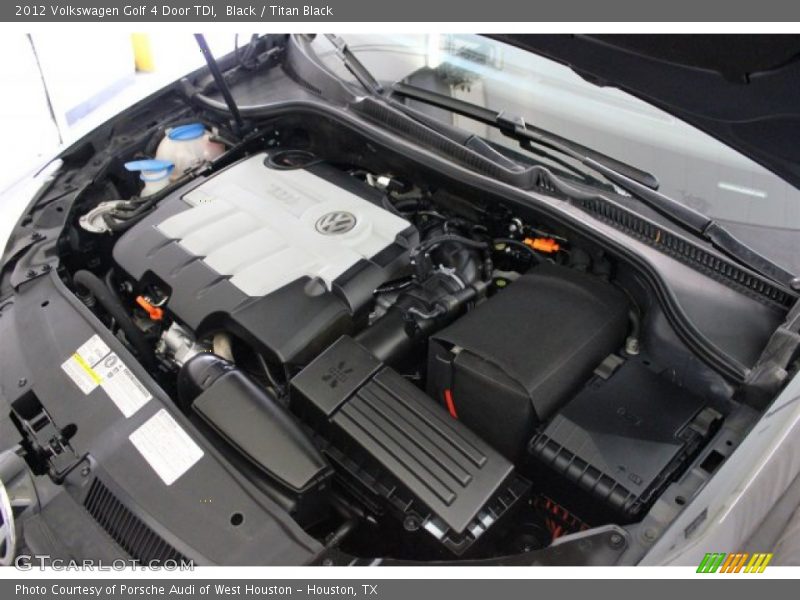 Black / Titan Black 2012 Volkswagen Golf 4 Door TDI
