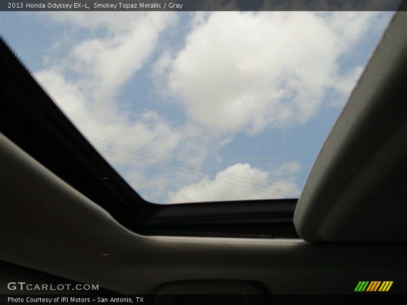 Smokey Topaz Metallic / Gray 2013 Honda Odyssey EX-L