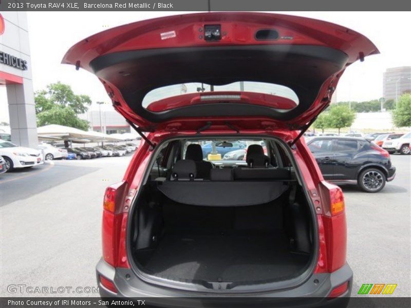 Barcelona Red Metallic / Black 2013 Toyota RAV4 XLE