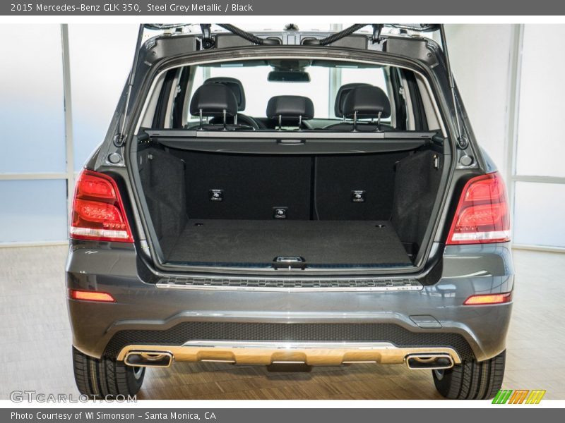 Steel Grey Metallic / Black 2015 Mercedes-Benz GLK 350