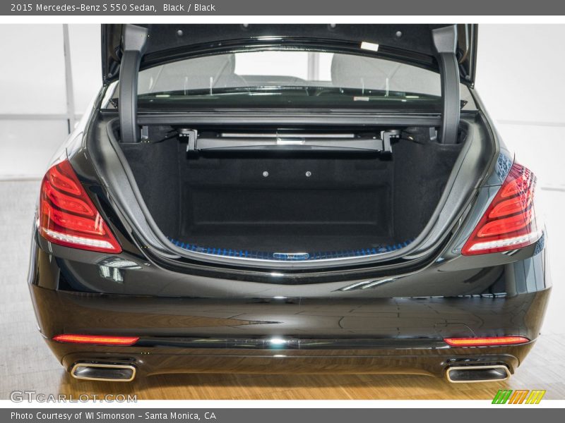 Black / Black 2015 Mercedes-Benz S 550 Sedan