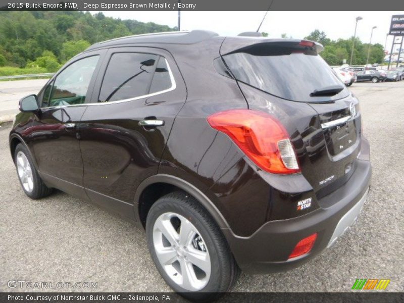 Deep Espresso Brown Metallic / Ebony 2015 Buick Encore FWD