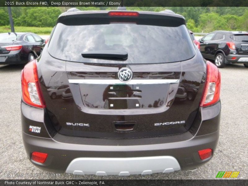 Deep Espresso Brown Metallic / Ebony 2015 Buick Encore FWD