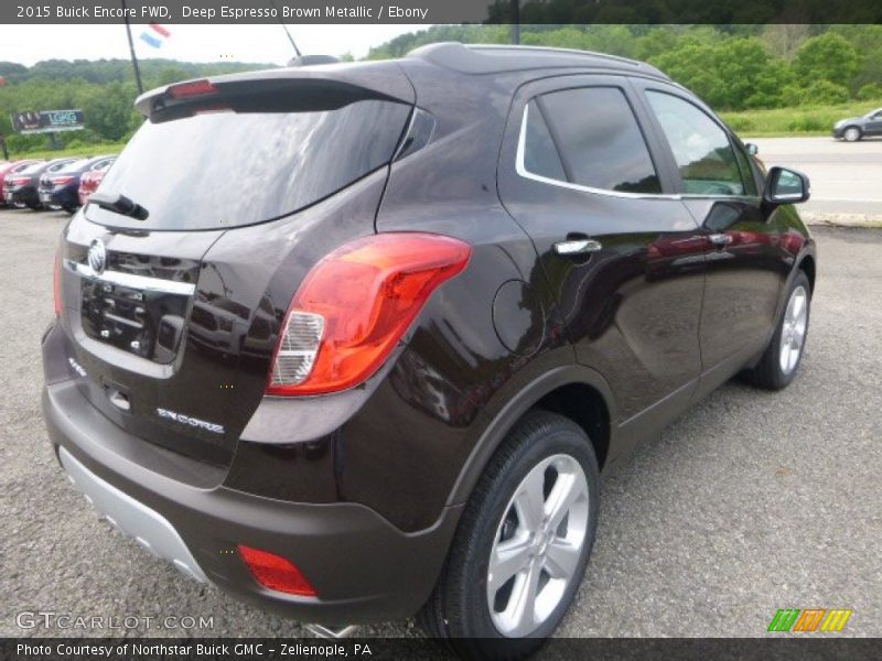 Deep Espresso Brown Metallic / Ebony 2015 Buick Encore FWD