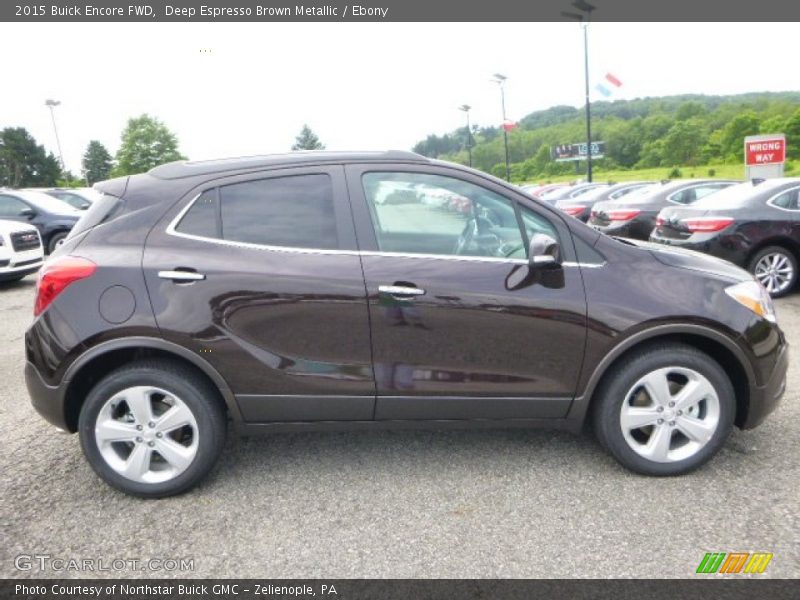 Deep Espresso Brown Metallic / Ebony 2015 Buick Encore FWD