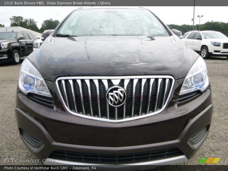 Deep Espresso Brown Metallic / Ebony 2015 Buick Encore FWD