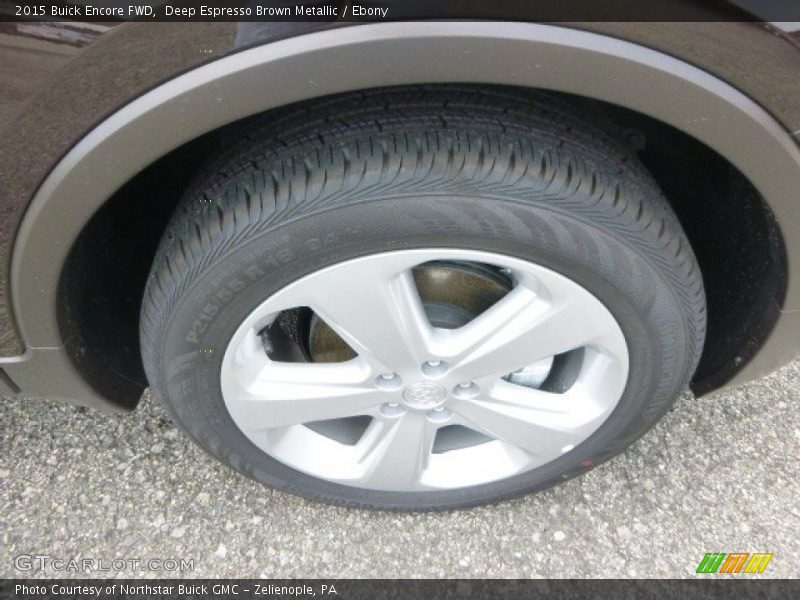 Deep Espresso Brown Metallic / Ebony 2015 Buick Encore FWD