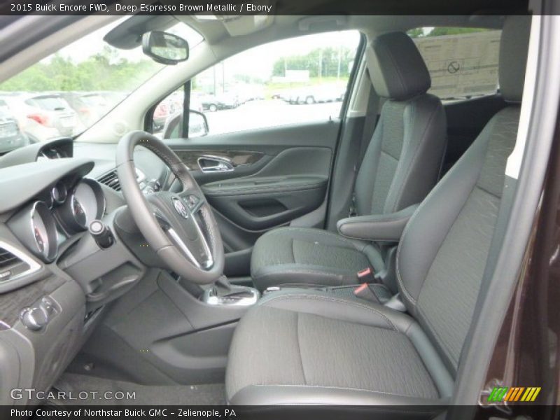 Deep Espresso Brown Metallic / Ebony 2015 Buick Encore FWD