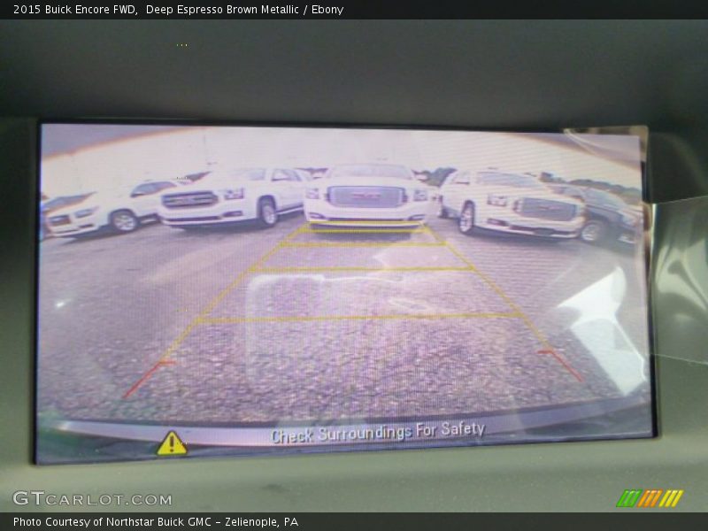 Deep Espresso Brown Metallic / Ebony 2015 Buick Encore FWD