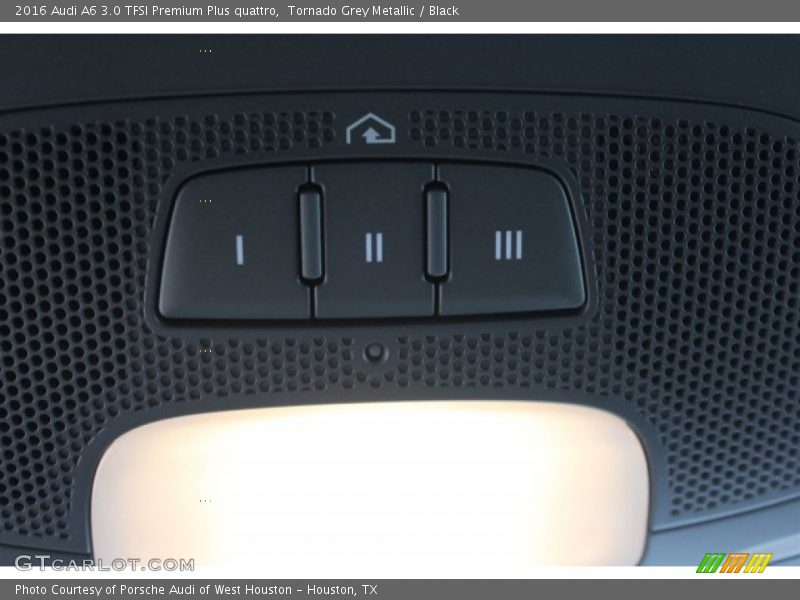 Tornado Grey Metallic / Black 2016 Audi A6 3.0 TFSI Premium Plus quattro